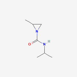 molecular formula C7H14N2O B583090 N-Isopropyl-2-methylaziridine-1-carboxamide CAS No. 153556-76-4