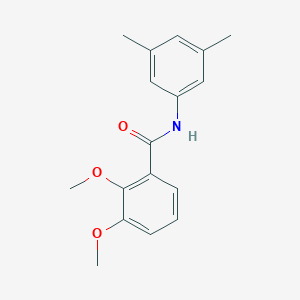 molecular formula C17H19NO3 B5830904 N-(3,5-dimethylphenyl)-2,3-dimethoxybenzamide 