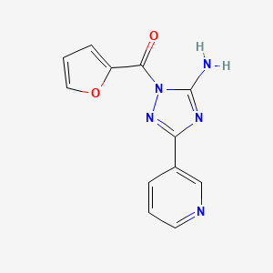 1-(2-furoyl)-3-(3-pyridinyl)-1H-1,2,4-triazol-5-amine