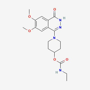 molecular formula C18H24N4O5 B583111 4-羟基咔巴泽兰 CAS No. 96724-43-5