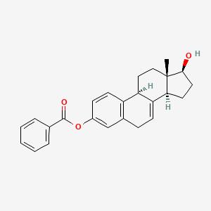 molecular formula C25H26O3 B583112 3-O-Benzyl-17beta-Dihydro Equilin CAS No. 26789-44-6