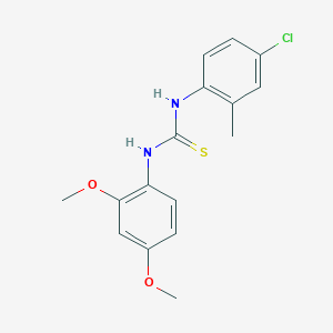 N-(4-chloro-2-methylphenyl)-N'-(2,4-dimethoxyphenyl)thiourea