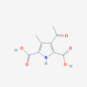 3-acetyl-4-methyl-1H-pyrrole-2,5-dicarboxylic acid