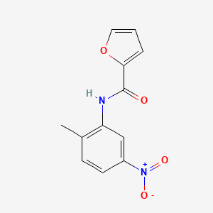 molecular formula C12H10N2O4 B5831213 N-(2-methyl-5-nitrophenyl)-2-furamide 