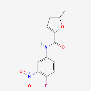 N-(4-fluoro-3-nitrophenyl)-5-methyl-2-furamide