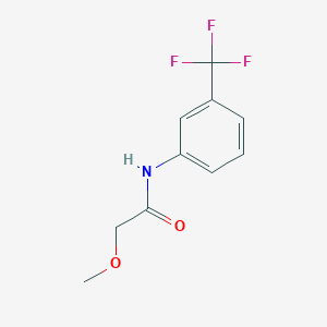 molecular formula C10H10F3NO2 B5831261 2-methoxy-N-[3-(trifluoromethyl)phenyl]acetamide 