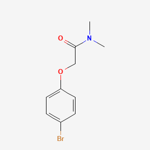 molecular formula C10H12BrNO2 B5831337 2-(4-bromophenoxy)-N,N-dimethylacetamide 