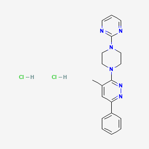 molecular formula C19H22Cl2N6 B583148 Minozac CAS No. 924909-75-1