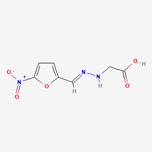 molecular formula C7H7N3O5 B583152 Nitrofurantoin Impurity CAS No. 91447-38-0