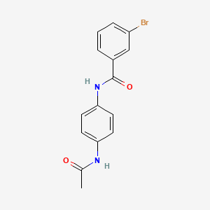 N-[4-(acetylamino)phenyl]-3-bromobenzamide