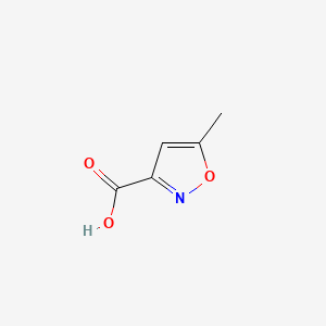 molecular formula C5H5NO3 B583158 5-Methylisoxazole-3-carboxylic acid CAS No. 1267623-84-6
