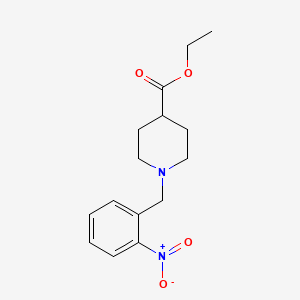 ethyl 1-(2-nitrobenzyl)-4-piperidinecarboxylate