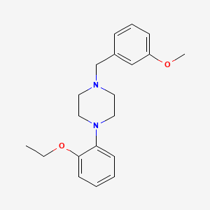 1-(2-ethoxyphenyl)-4-(3-methoxybenzyl)piperazine