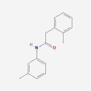 molecular formula C16H17NO B5831707 2-(2-methylphenyl)-N-(3-methylphenyl)acetamide 