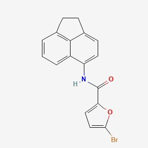 5-bromo-N-(1,2-dihydro-5-acenaphthylenyl)-2-furamide