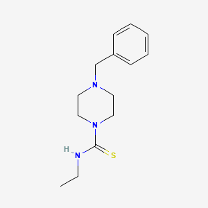 molecular formula C14H21N3S B5831794 4-benzyl-N-ethyl-1-piperazinecarbothioamide 