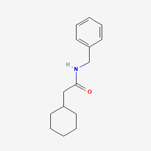 molecular formula C15H21NO B5831932 N-苄基-2-环己基乙酰胺 CAS No. 192879-51-9
