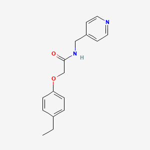 2-(4-ethylphenoxy)-N-(4-pyridinylmethyl)acetamide