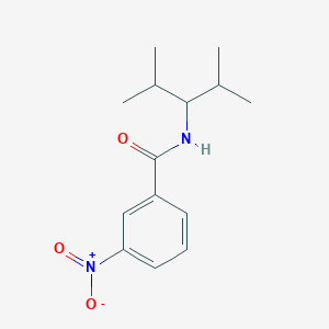 N-(1-isopropyl-2-methylpropyl)-3-nitrobenzamide