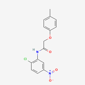 N-(2-chloro-5-nitrophenyl)-2-(4-methylphenoxy)acetamide