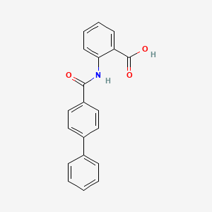 2-[(4-biphenylylcarbonyl)amino]benzoic acid