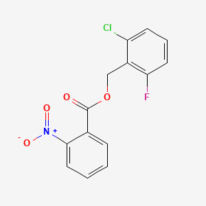 2-chloro-6-fluorobenzyl 2-nitrobenzoate