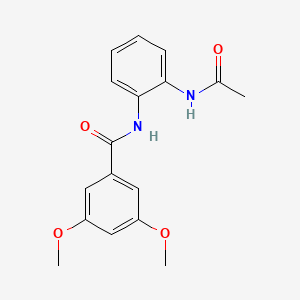 N-[2-(acetylamino)phenyl]-3,5-dimethoxybenzamide