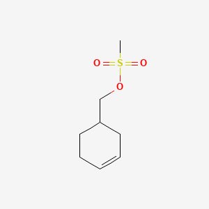 molecular formula C8H14O3S B583228 3-Cyclohexene-1-methanol Methanesulfonate CAS No. 108541-48-6