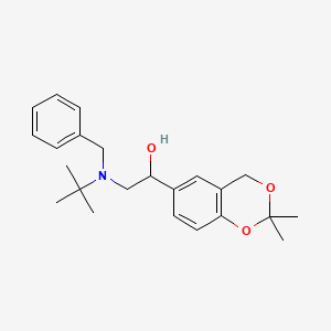 molecular formula C23H31NO3 B583238 N-Benzyl Salbutamol Acetonide CAS No. 1797114-57-8