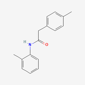 molecular formula C16H17NO B5832384 N-(2-methylphenyl)-2-(4-methylphenyl)acetamide 