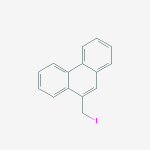 molecular formula C15H11I B058325 9-(Iodomethyl)phenanthrene CAS No. 117929-44-9