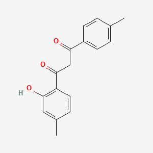 1-(2-hydroxy-4-methylphenyl)-3-(4-methylphenyl)-1,3-propanedione