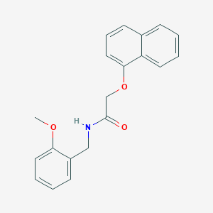 N-(2-methoxybenzyl)-2-(1-naphthyloxy)acetamide