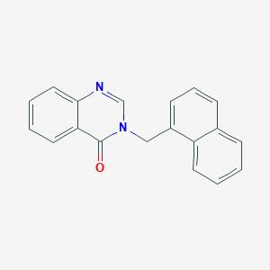 molecular formula C19H14N2O B5832727 3-(1-naphthylmethyl)-4(3H)-quinazolinone 