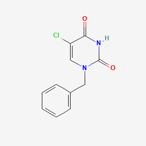 1-benzyl-5-chloro-2,4(1H,3H)-pyrimidinedione