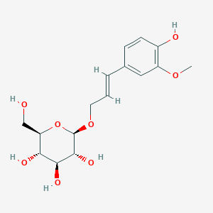 molecular formula C16H22O8 B058333 Citruin D CAS No. 113349-27-2