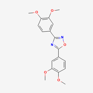 3,5-bis(3,4-dimethoxyphenyl)-1,2,4-oxadiazole