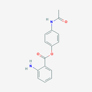 4-(acetylamino)phenyl 2-aminobenzoate