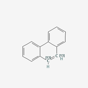 molecular formula C14H10 B583378 菲-9,10-13C2 CAS No. 334973-64-7