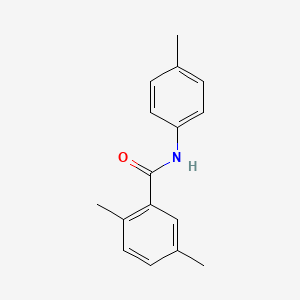 molecular formula C16H17NO B5833799 2,5-dimethyl-N-(4-methylphenyl)benzamide 