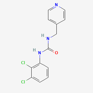 molecular formula C13H11Cl2N3O B5833800 N-(2,3-dichlorophenyl)-N'-(4-pyridinylmethyl)urea 