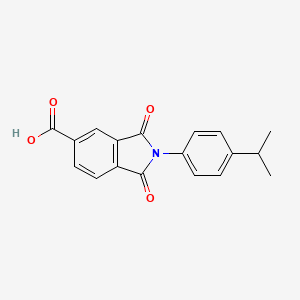 2-(4-isopropylphenyl)-1,3-dioxo-5-isoindolinecarboxylic acid