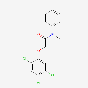 N-methyl-N-phenyl-2-(2,4,5-trichlorophenoxy)acetamide