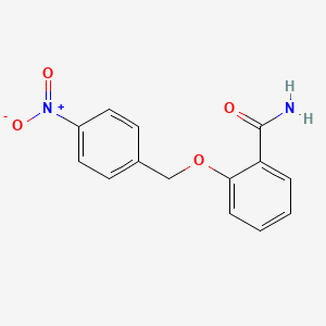 molecular formula C14H12N2O4 B5834060 2-[(4-nitrobenzyl)oxy]benzamide CAS No. 82568-68-1