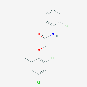 N-(2-chlorophenyl)-2-(2,4-dichloro-6-methylphenoxy)acetamide