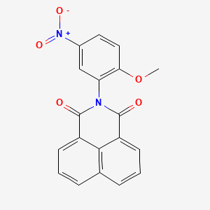 2-(2-methoxy-5-nitrophenyl)-1H-benzo[de]isoquinoline-1,3(2H)-dione