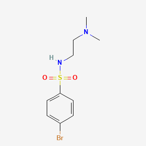 molecular formula C10H15BrN2O2S B5834524 4-bromo-N-[2-(dimethylamino)ethyl]benzenesulfonamide CAS No. 486422-12-2