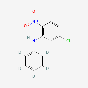 molecular formula C12H9ClN2O2 B583454 5-Chloro-2-nitrodiphenylamine-d5 CAS No. 129973-73-5