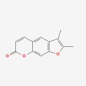 2,3-dimethyl-7H-furo[3,2-g]chromen-7-one