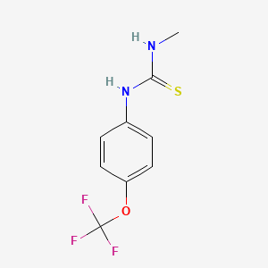 N-methyl-N'-[4-(trifluoromethoxy)phenyl]thiourea
